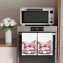 2/4 Stücke Set, Geschirrtücher, Elfen-Muster bedruckte Tücher, super saugfähige Mikrofaser moderne Geschirrtücher, Kochutensilien und Backhandtücher, Putzlappen, Handtücher, Teehandtücher, super weich und hochsaugfähig, Küchendekoration, Geschenke für Nachbarn, Geschenke für Mütter, Geburtstagsgeschenke, Einweihungsgeschenke für Freunde, Küchenutensilien, tägliche Notwendigkeiten - Verschiedenfarbig - Übersicht 6