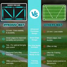 Soccer Training With Instructional Video Improve Strength, Agility And Coordination Soccer Training Equipment Footwork And Ball Mastery Non - Slip Silent Equipment All Ages Footwork