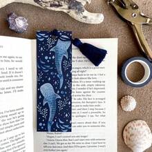 2/10/20pcs Whale Shark Bookmark Ocean Reader Gift Bookish Gift Marine Life Stationery With Tassel,Dark Romance Merch For Readers, Romantasy Inspired Bookish Gifts For Book Lovers Booktok, Book Accessories,For Book Lovers Adults Teacher Funny Reading Gifts Bookish Party Favors,Christmas,Scrapbooking Supplies, Journaling Accessories,Back-To-School - Multicolor - View 5