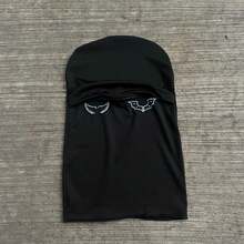 1 Balaclava Duki   Murciélago    Tela    Ninguno    accesorio  todas las temporadas - Negro - Ver 1