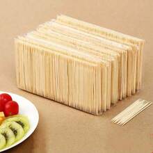 2000/3000 Pcs Natural Bamboo Toothpicks, Durable Wooden Dental Picks For Home, Restaurant, Hotel, Teeth Cleaning, Cooking, Party, Buffet, Crafts