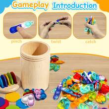 12/18/24/30 个装钥匙扣，迷你指尖玩具，儿童派对小礼物，儿童课堂小奖品，派对礼品填充物，皮纳塔填充物，送给家人和朋友的礼物（发货方式随机） - 隨機顏色 - 查看 4