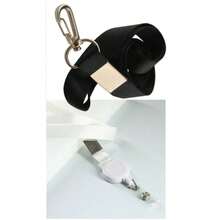 5pcs 1.5cm Card Holder Lanyard For ID Card And Work Badge Back To School - Deduction - View 24