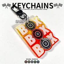 Móc khóa đua xe, Móc khóa đua xe F1, Phụ kiện móc khóa, Móc khóa túi, VER, RUS, SAI, LEC, Móc khóa Lando Driver, Mặt dây chuyền nhân vật hoạt hình phẳng 2D hai mặt. Quà tặng nhân vật hoạt hình. Thích hợp cho người hâm mộ, Quà tặng sinh nhật, Móc khóa, Móc khóa ô tô và trang trí bao bì, Trang trí ba lô và nội thất - Nhiều màu - Xem 12