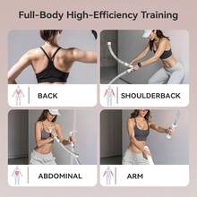 Bộ 2 dây tập luyện không dây, dây tập di động, dây tập đa năng 3 trong 1 không dây, dây hơi, lực cản điều chỉnh được, dụng cụ tập luyện cường độ cao ngắt quãng (HIIT), giúp săn chắc cánh tay, tập luyện tim mạch và cơ bắp, bài tập aerobic tác động thấp, phù hợp cho người mới bắt đầu, dụng cụ tập gym tại nhà dành cho cả nam và nữ. - màu đen - Xem 5