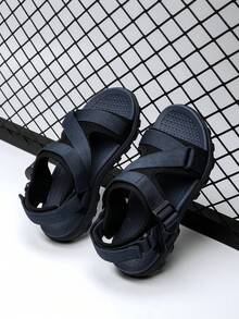Kids' Spring/Summer Breathable Sports Sandals, Lightweight, Soft & Comfortable, Non-Slip Sole Design, Dual Strap Easy On/Off, Suitable For Daily Wear, Outdoor, Beach - Multicolor - View 7