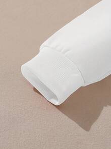 Men's & Women's Fashionable Print Casual Hoodie Sweatshirts Montauk New York Autumn/Winter - White - View 5