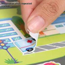 Sách dán hình Jelly Stickers - Sách tĩnh lặng tự làm, Sổ kế hoạch vui nhộn, Hình dán trang trí, Tranh ghép hình - Quà sinh nhật, Quà tặng hoàn hảo, Quà tặng ngày lễ - Nhiều màu - Xem 4