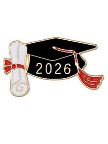 Huy hiệu trang trí mũ cử nhân kim loại kỷ niệm mùa tốt nghiệp mới năm 2026 - Nhiều màu - Xem 14