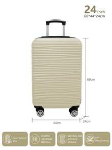 Fabriqué en Europe, bagages essentiels pour les dortoirs scolaires, bagages essentiels pour les dortoirs universitaires, bagages scolaires, bagages de voyage, durables, bagages à main essentiels pour les vacances, valises, ensembles de valises à roulettes, bagages à main, bagages enregistrés, valises à quatre roues, valises rigides à roulettes, ensembles de bagages ABS, valises trolley, bagages à main - Nude - Voir 10