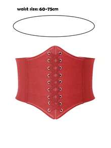 1 pieza Cinturón de cintura elástica, Cinturón moldeador de cintura para vestidos, trajes, chaquetas, accesorio versátil - A - Ver 11