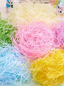 1 Gói, Hộp Quà Tặng Raffia HAPPY FAST 20g/100g, Cỏ Đệm Sáng Tạo Cho Quà Tặng Sinh Nhật, Đám Cưới Và Phù Dâu, Giấy Lụa Cắt Nhăn, Giấy Nhồi Raffia Thủ Công, Quà Tặng Ngày Lễ Phục Sinh, Đồ Trang Trí Tiệc Sinh Nhật - Nhiều màu - Xem 9