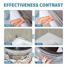 Mold & Mildew Stain Remover Gel Cleaner - Heavy Duty Degreaser, Suitable For Washing Machine Gasket, Bathroom Grout, Shower Enclosure, Washing Machine Cleaner - Multicolor - View 4