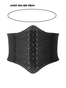 1 pieza Cinturón de cintura elástica, Cinturón moldeador de cintura para vestidos, trajes, chaquetas, accesorio versátil - A - Ver 13