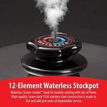 Precise Heat 51 2Quart Surgical StainlessSteel Stockpot