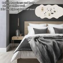 1 件装办公留言板，家居装饰礼品，适用于客厅、玄关、照片展示、邮箱公告板、创意办公用品、教室公告板、成长记录板、会议室规划与研究、软木板墙收纳架 - 多色/A - 查看 6