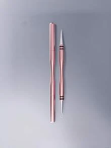 1pc Super Fine Tip Blackhead Remover Tool, Acne Pimple Comedone Extractor, Double-Ended Design, Professional Beauty Salon Use - Multicolor - View 8