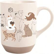 Fringe Studio 429071 - Taza de gres para gatos de Nueva York colección PetShop 429071 - GatosLpiz - Ver 3