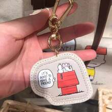1pc Japanese Snoopy Charlie Cute Cartoon Keychain Creative Personalized Bag Small Hanging Decoration Student Bag Hanging, Christmas Stocking Fillers,Christmas Gifts,Christmas,Christmas Decorations - Multicolor - View 3