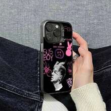 Funda de teléfono  Singer H-Hell Boy para 17 16 15 14 13 12 11 Pro Max Plus, color a prueba de golpes, cubierta trasera plateada - z2 - Ver 8