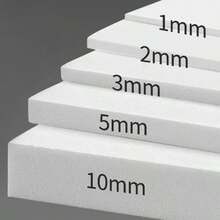 14" X 39" High Density EVA Sculpting Material, 1-10mm Thickness Options, Black & White Colors, New Year & Back To School Craft Supplies, Middle East Ramadan Costume Props, Student DIY Sculpture Materials In Stock - 1PC - View 3