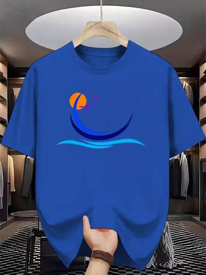 Camiseta Unissex 100% Algodão – Summer – 100% algodão-Malha premium-Camiseta personalizada-Premium-Modelo Casual-Basico-Malha Penteada-Unissex  Verão    Ajuste Regular