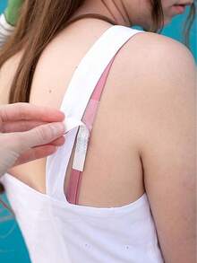 360片装女士透明双面胶带，无痕隐形丰胸胶带，强力服装胶水，服装防滑配件，固定贴纸，防止走光，保护皮肤/身体护理工具/节日必备/露营/旅行必备/婚礼/情人节/复活节/情人节 - 彩色 - 查看 9