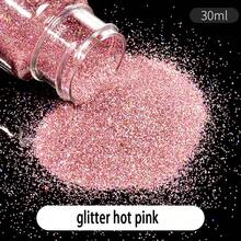 One Bottle Of Bottled Fine Glitter Powder DIY Materials Hand-Made Sequins, Crystal Glue AB Molds, Resin, UV Glue, Liquid Sand, Oil, Mahjong Filler - Multicolor - View 15