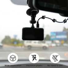 100个Eboot电缆夹，强力粘性电线夹，电缆扎带，电线整理夹，适用于墙壁、桌面、汽车、办公室和家庭 - 彩色 - 查看 7