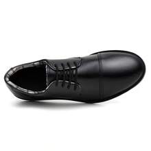 Men's Modern Sneakers With High Sole, Comfortable, Stylish, Soft, And Elegant. - Black - View 6