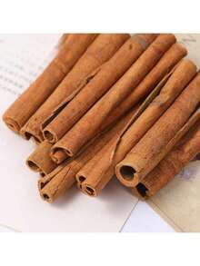 一套包含5/10/15/20/25件的人造装饰品，蜡烛配件套装 - 包括干花、肉桂棒、橙片，适用于DIY手工工艺品、香氛、蜡烛装饰、肥皂装饰、家居装饰、节日和派对装饰