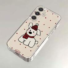 Funda para teléfono , compatible con modelos /Redmi, incluye fundas para perros con bufanda, adecuada para  14 M4PRO M13T M11Lite/Note9/Note10 Note11 Note12Pro Note13 Note13Pro 4G/5G11T Note8/Note8Pro10A/A3 K60/K70E.Funda protectora de cobertura total, diseño simple y creativo. - Multicolor - Ver 2