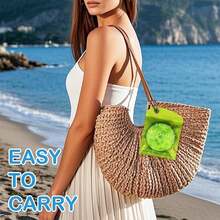 2 Upgraded Sand Remover For Beach, Talc- & Reusable Beach Vacation Essentials For Women, Hawaii Vacation Must Haves Accessories & Gifts, Whole Family - 朗特.西斯塔 - 查看 7