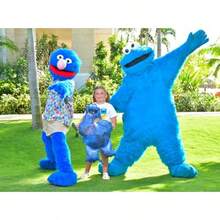 ®  Foil Balloon 3 Pack 1 X 39" Big Bird 1 X 37" Elmo And 1 X 35" Cookie Monster Characters Party Decorations - 黃紅藍 - 查看 2