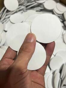 32 Stücke - Runder Bodenmatten Rückseiten-Kleber, Mutter und Kind Aufkleber, Bettwäsche Aufkleber, Sofa Aufkleber Befestigungsvorrichtung, unsichtbare Sofa Matten Befestigungsvorrichtung, Bettwäsche Set rutschfest, Anti-Verrutschen, rückstandslos klebende Schnalle, geeignet für Schlafzimmer, Wohnzimmer, Arbeitszimmer, Küchen