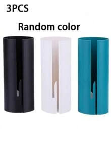 1个/5个随机颜色便携式圆筒裁纸刀，礼品包装剪刀，裁纸器，便携式迷你裁纸刀，裁纸器，圆筒裁纸刀，裁纸刀 - 彩色 - 查看 6