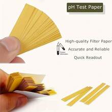 1 Pack Of 80 Strips / 5 Packs Of 400 Strips / 10 Packs Of 800 Strips PH.1-14 Test Strips - Versatile Test Strips - Litmus Test Strips - 80/400/800 Strips Of PH Test Strips Storage Box - For Saliva, Water, Soil Tests - Pet Food And Diet PH Monitoring - Multicolor - View 6