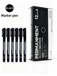 20pcs Permanent Waterproof Paint Pen Set, 1-2mm Fine Tip Quick Dry Acrylic Marker For Rock Painting, Ceramic, Glass, Wood, Metal, Fabric. No Fading, Smudge Resistant, Water-Based & Odorless. Ideal For DIY Art Crafts, Number Painting, Writing, Doodling, Marking On Various Surfaces As Home, School, Office Supplies.