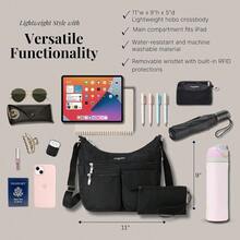 Everywhere Bag With RFID - Black - View 4