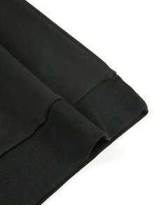 Sudadera gráfica de mujer de Pesadilla antes de Navidad - Negra, casual, de manga larga, cuello redondo, con diseño de Halloween Town. Moda de otoño e invierno cómoda para atuendo casual, ropa de Halloween, ropa de temporada, diseño caprichoso, construcción duradera, ropa de fiesta, estilo juguetón, tela cómoda, estilo unisex, para compradores navideños - Negro - Ver 5