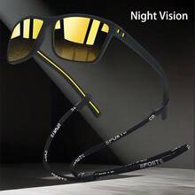 WSZ Retro Square Fashion Glasses With Chain, Luxury Shiny Design, Suitable For Driving, Beach, Outdoor Sports, Shopping, Travel, Hiking, Running, Camping And Other Occasions, Fashionable Vintage Motorcycle Driving Glasses - GL-f566-2 - View 14