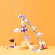 Sanrio 1 Pieza Estilo aleatorio Colgante de teléfono Kawaii Hello Kitty Charm lindo compatible con gato Kitty para decorar joyería (Algunas partes pueden ser aleatorias)