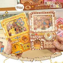 Cuadernos ocupados de capibara kawaii |     Juguetes sensoriales reutilizables para aliviar el estrés para niños y estudiantes, organizador de regalos de papelería para la vuelta al colegio MRVU - Cámping - Ver 2