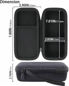 Co2CREA For Anker 25,000mAh Laptop Power Bank, Hard Travel Case Compatible With Anker Zolo A1695 Power Bank 25K 165W, Case Only (Black Case) - 黑殼 - 查看 6
