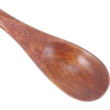 4 Pcs Long Wooden Honey Spoon Wooden Coffee Spoon WoodenTasting Spoons Stirring Spoons For Mixing Coffee Tea Beverage Dessert Stir Spoon Style 1 23 * 2.5cm - Style1 - View 5