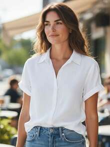 Simple Buttons On The Front. - 白色 - 查看 4