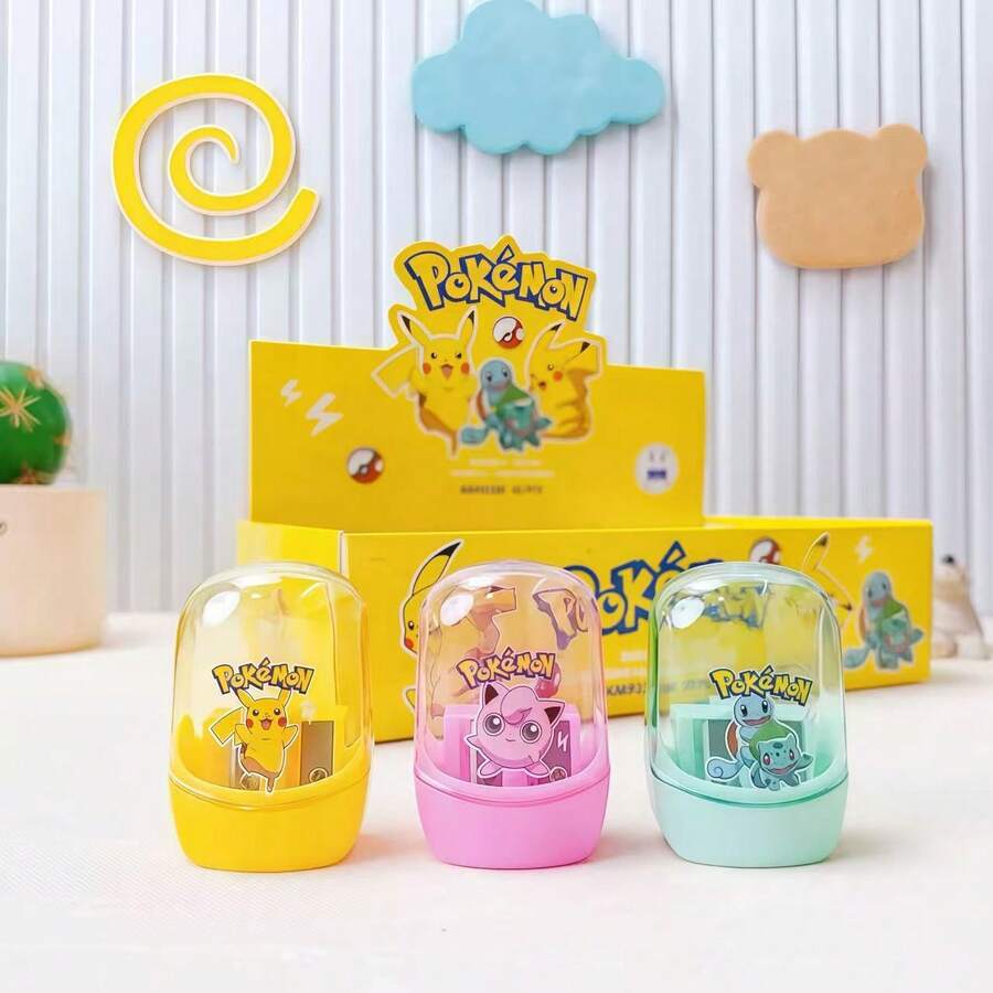 New Dual Hole Pencil Sharpener, Cartoon Pattern Creative Primary School Student Portable Sharpener, Dual Hole Dual Use Pencil Sharpener Of Large And Small Sizes