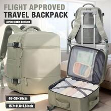 Travel Backpack, Meets Airline Standards, Large Capacity Waterproof Nylon Hiking Backpack, Large Capacity Travel Backpack, Men's Minimalist Backpack, Unisex Casual Travel Backpack - Multicolor - View 4