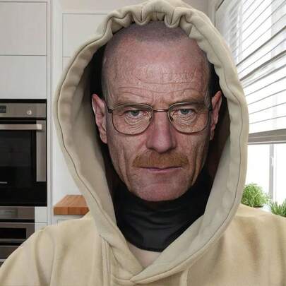 Realistic 3D Mesh Celebrity Mask And Headpiece - Breathable Microfiber Material, Super Stretchy Fit Design, Fun Costume Prop, Novelty Mask, Suitable For Costume Parties, Halloween, Role-Playing Activities, Valentine's Day, Party Favors, Small Gifts