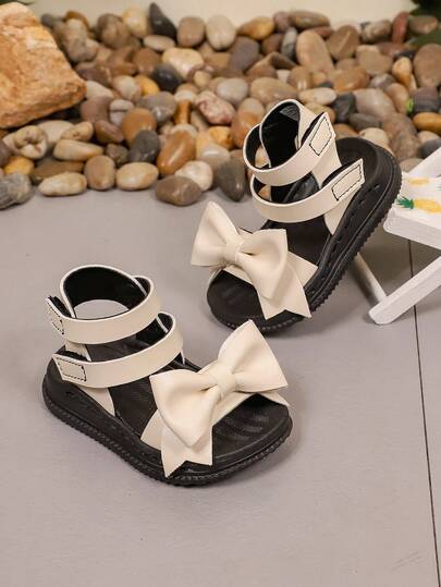 Fashionable Casual Slip-On Sandals For Toddler Boys & Girls, Flat Sole Outdoor Infant Shoes [Please Order One Size Up]